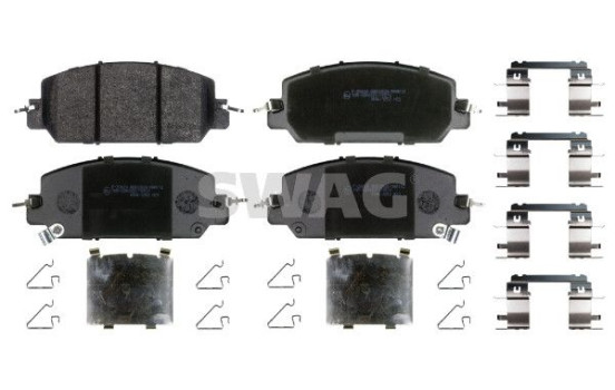 brake pad set 33109372 Swag