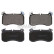 brake pad set 33109373 Swag