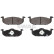 brake pad set 33109374 Swag