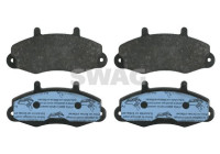 brake pad set 50916037 Swag