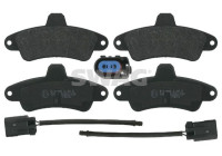 brake pad set 50916159 Swag