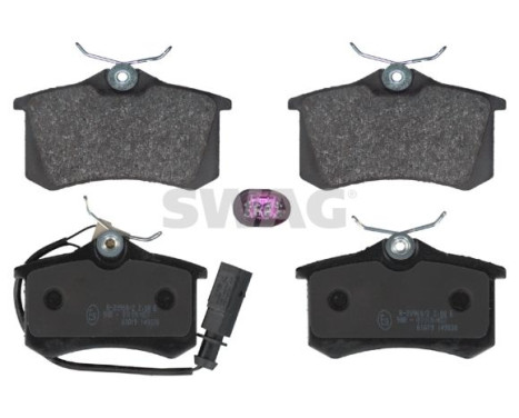 brake pad set 50916394 Swag