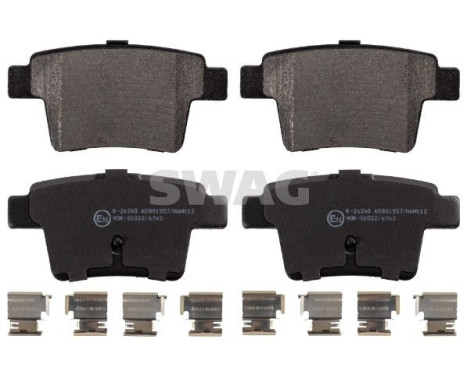 brake pad set 50916571 Swag