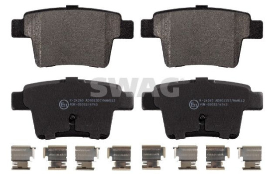 brake pad set 50916571 Swag
