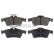 brake pad set 50916718 Swag