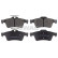 brake pad set 50916718 Swag