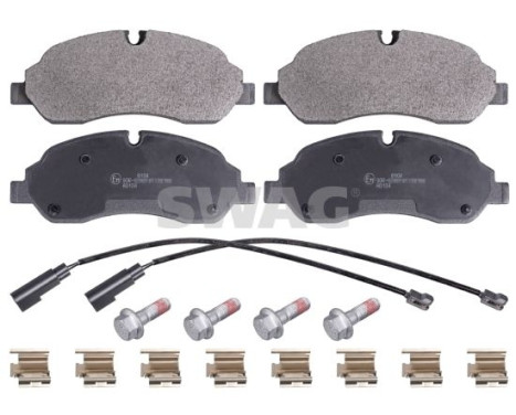 brake pad set 50916955 Swag