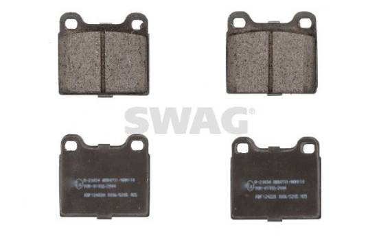 brake pad set 55916231 Swag
