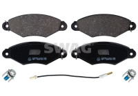 brake pad set 60916441 Swag