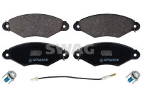 brake pad set 60916441 Swag