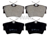 brake pad set 60916472 Swag