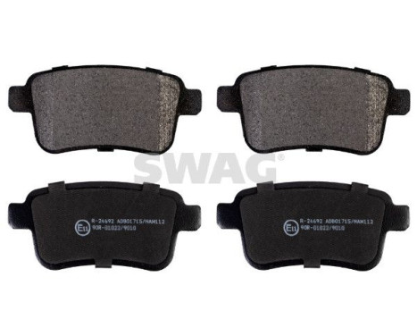 brake pad set 60916897 Swag