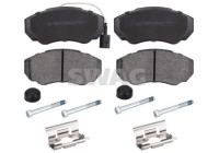 brake pad set 62116049 Swag