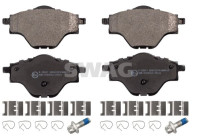 brake pad set 62116242 Swag