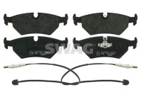 brake pad set 62916223 Swag