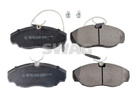 brake pad set 62916240 Swag