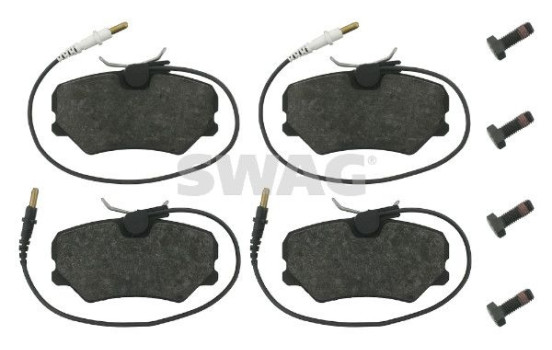 brake pad set 62916258 Swag