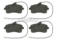 brake pad set 62916547 Swag
