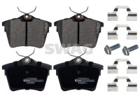 brake pad set 62916548 Swag
