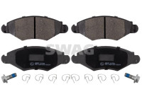 brake pad set 62916575 Swag