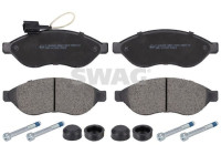 brake pad set 62916716 Swag