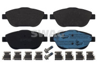 brake pad set 62916888 Swag