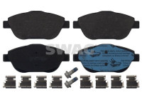 brake pad set 62916888 Swag