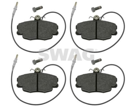 brake pad set 64916369 Swag