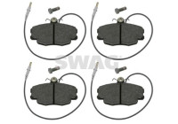brake pad set 64916369 Swag