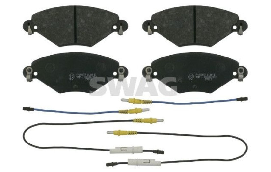 brake pad set 64916417 Swag