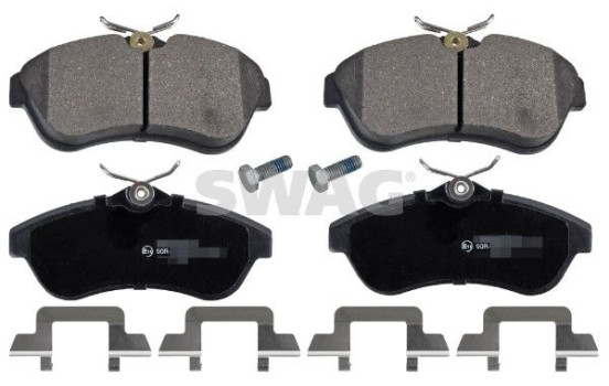 brake pad set 64916591 Swag