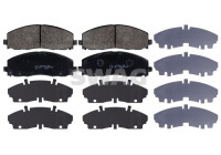 brake pad set 70116061 Swag