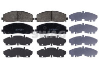 brake pad set 70116061 Swag