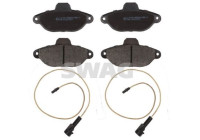 brake pad set 70916084 Swag