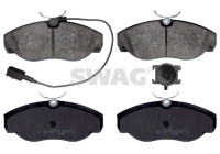 brake pad set 70916391 Swag