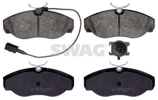 brake pad set 70916391 Swag