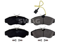 brake pad set 70916392 Swag