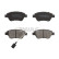 brake pad set 70916555 Swag