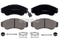 brake pad set 70916663 Swag