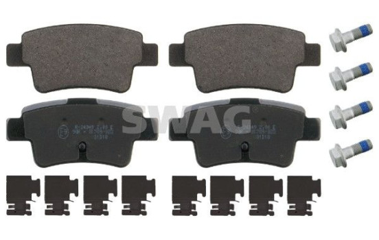 brake pad set 70916880 Swag