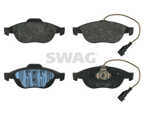 brake pad set 74916293 Swag