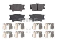 brake pad set 81916651 Swag