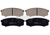 brake pad set 81916732 Swag