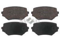 brake pad set 84916647 Swag