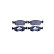 Brake pad set 8DB 355 021-751 Hella