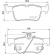 Brake pad set 8DB 355 023-301 Hella, Thumbnail 4
