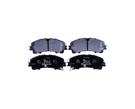 Brake pad set 8DB 355 024-621 Hella