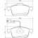 Brake pad set 8DB 355 024-691 Hella Pagid GmbH