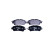 Brake pad set 8DB 355 024-721 Hella