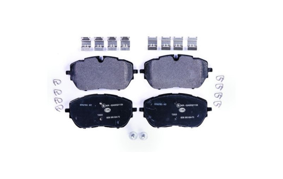 Brake pad set 8DB 355 024-731 Hella